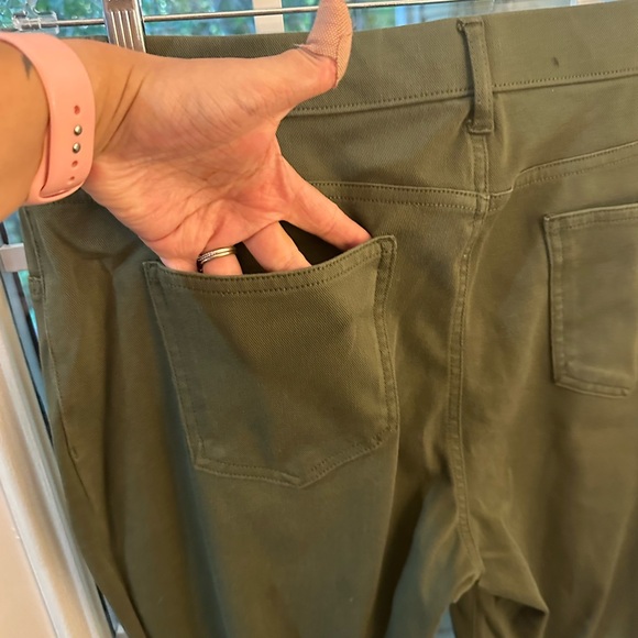 Time and Tru Green High Rise Jeggings, 29" Inseam, Sizes XXL - Picture 6 of 6